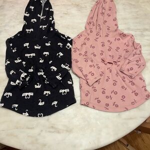 Hanna Andersson sweaters - Black and Pink